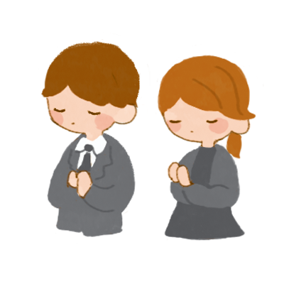 法事 イラスト